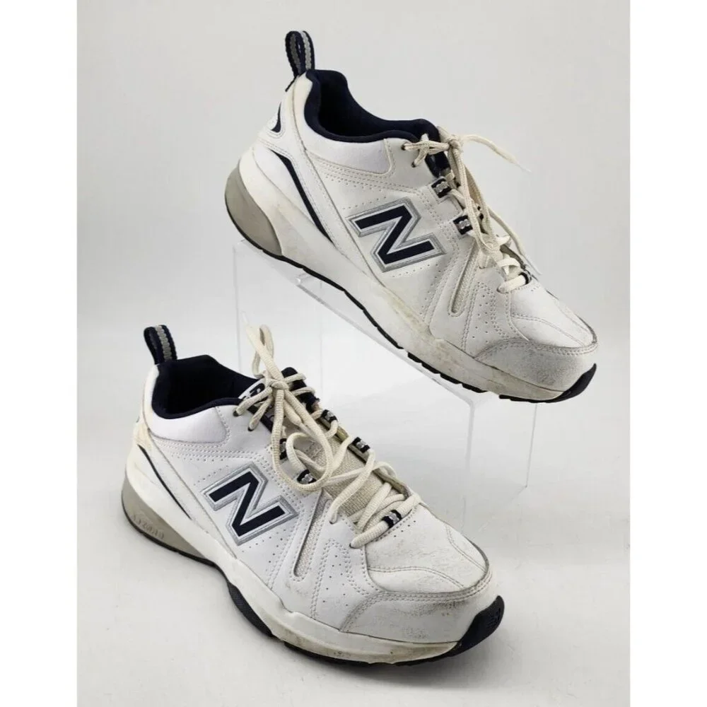 New Balance Mens‎ 608 V5 MX608WN5 White Casual Shoes Sneakers Size 9
